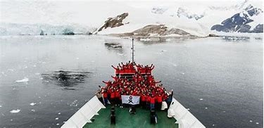 Fotografía de Melania Guerra en el artico