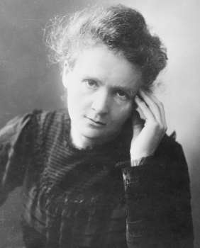 Fotografía de Marie Curie